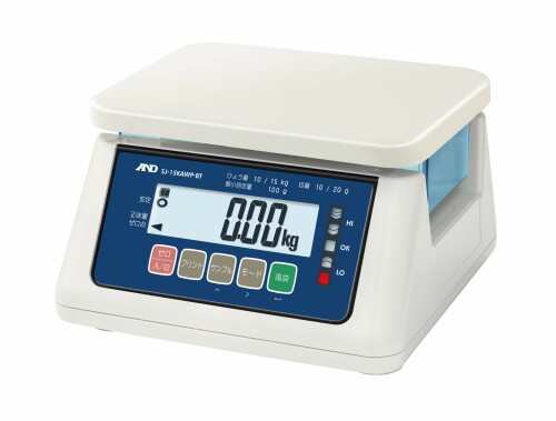 A&D 取引証明用 防塵・防水はかり ワイヤレス通信モデル SJ-15KAWP-BT 28,235円