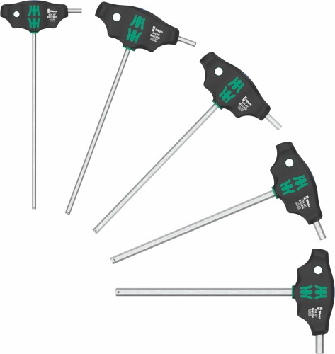 Wera 454/5 HF SHK Tハンドルドライバーセット 保持機能付 136070|アルメリア店
