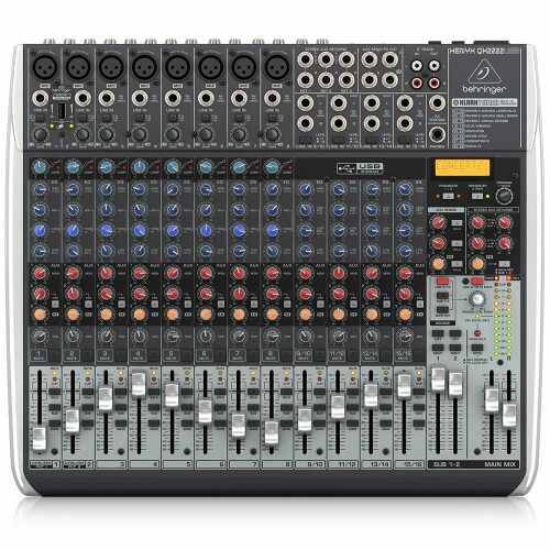 BEHRINGER ベリンガー QX2222USB マルチエフェクター搭載USBミキサー｜アルメリア店