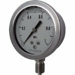 長野計器 グリセリン入圧力計 GV50-123-35.0MP (434-9717) 圧力計|アルメリア店