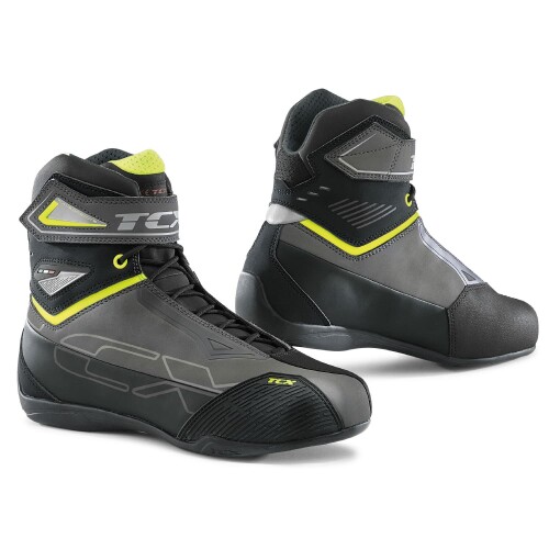 デイトナ(Daytona) TCX(ティーシーエックス) バイク用 ライディング シューズ 防水 CE規格 9507W ラッシュ2 Waterproof グレー 27.5cm 17175｜アルメリア店