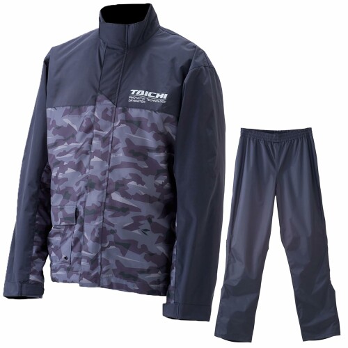 (TAICHI) RSタイチ(RS バイク用 レインウエア 上下セット 防水 撥水 DRYMASTER レインスーツ RSR048 URBAN CAMO XXL｜アルメリア店