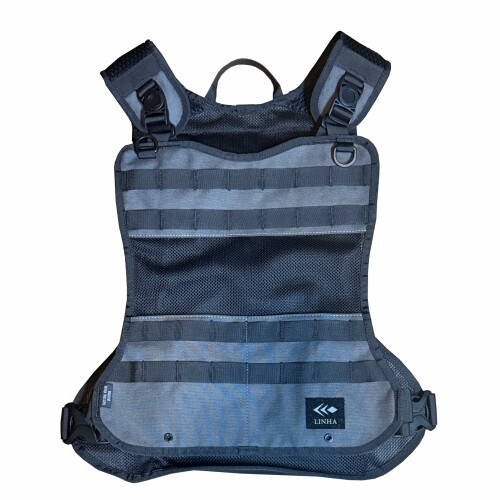 LINHA(リーニア) STREAM VEST \"UMPIRE\"" STP-04 GRAY(ｸﾞﾚｰ)"