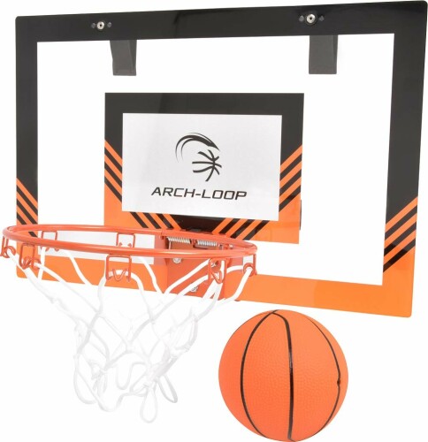アーチループ(ARCH-LOOP) ミニバスケットゴール 壁掛け ドア掛け 45.8cm×30.5cm ボール ポンプ付 46404Y