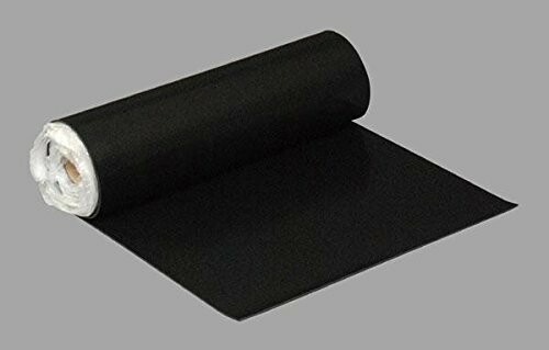 光 天然ゴム板 ロール巻き NR 黒 厚さ3mmx500mm 5m巻 GR3-500