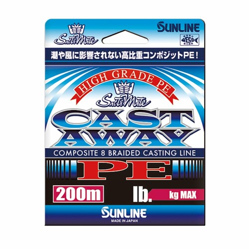 サンライン(SUNLINE) PEライン ソルティメイト キャストアウェイ 200m 60lb パールブルー