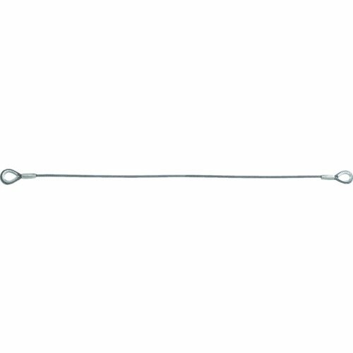 TRUSCO(トラスコ) ワイヤロープスリング E印字機 軽銀鍵を掛ける 12mmX6m TWEL12S6