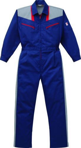 山田辰(YAMADATATSU) カンサイつなぎ服 203-001 ネイビーブルー 4L 203-001-4L|アルメリア店