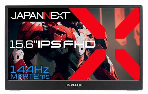 JAPANNEXT 15.6インチ モバイルモニター IPS パネル フルHD 1920x1080解像度 (Type C/PC対応/スピーカー内蔵 / sRGB100% / 非光沢) JN-MD-156i144FHDR