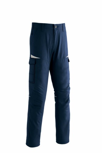 ASAHICHO AZEK(R) レディスカーゴパンツ(ノータック) 春夏用 8508 7 ネイビー M