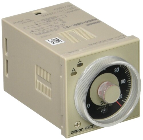 オムロン(OMRON) ソリッドステート・タイマ スターデルタタイマ 8Pソケット繋ぎ合わせる ちょっとの間接触点あり 風変わり端子申し合わせ(本格的生産物型番:H3CR-G8EL-31 AC200-240)