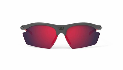 ルディプロジェクト(RUDYPROJECT) スポーツ サングラス RYDON ライドン グラファイト マルチ カラー レッド フレーム マルチ レーザー レッド レンズ SP533898-0001|アルメリア店
