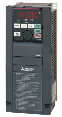 三菱電機(MITSUBISHI ELECTRIC) ファン・ポンプ用インバータ FREQROL-F800シリーズ FR-F820-1.5K-1