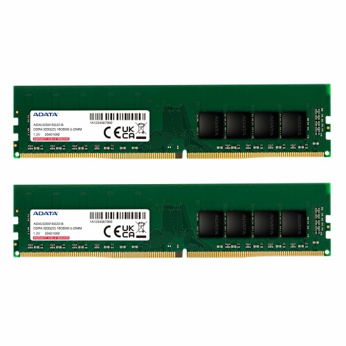 マイコン記憶装置 DDR4 3200 16GBx2枚 AD4U320016G22-DTGN-I