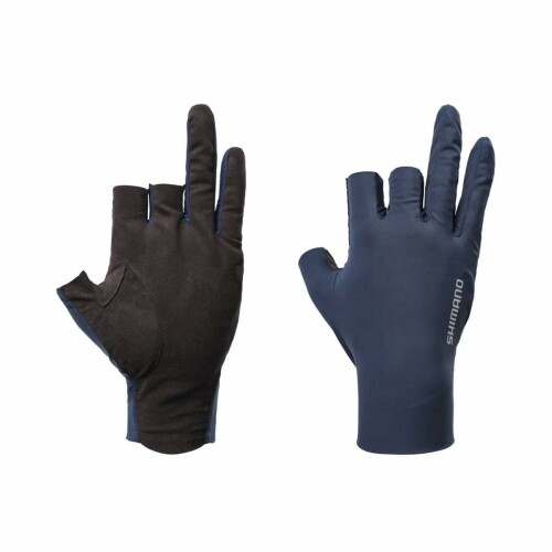 シマノ(SHIMANO) 05センシティブ グローブ 3本カット GL-006Y ネイビー 2XL
