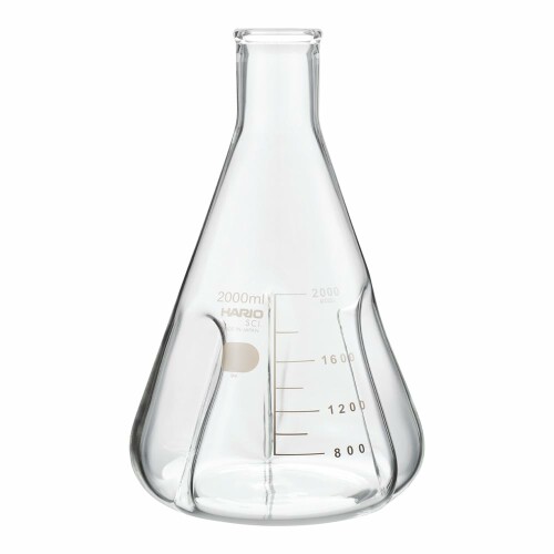 ハリオ(Hario) バッフル付き添い人三角瓶2000ml BSF-2L-SCI