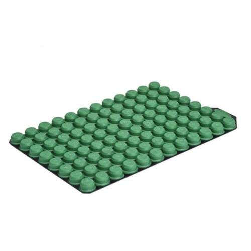 Micronic Europe 96well format用Push Cap 1well自主独往能力のある型 薄墨色 1容器に並べる(40一般教養入) MP53068