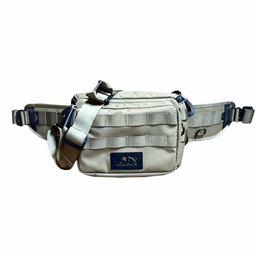 LINHA(ﾘｰﾆｱ) LG WAISTBAG \"THE SNIPER\"" MSB-67 KHAKI(ｶｰｷ)"