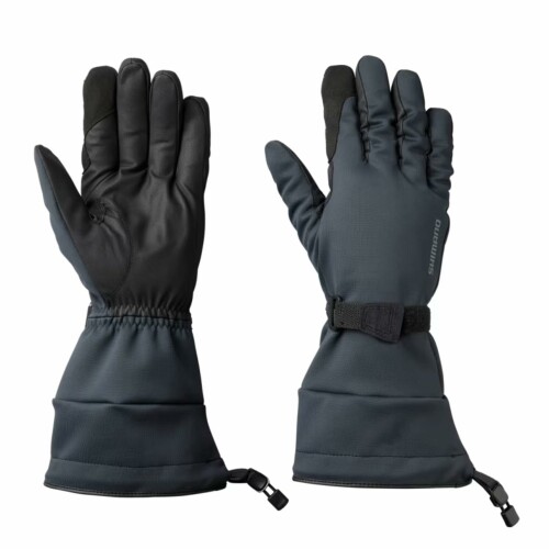 シマノ(SHIMANO) 雨合羽地球儀 エクストラホット ロング GL-086W 黒いこと M