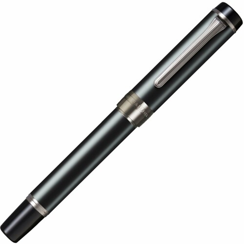 セーラー万年筆 CYLINT筆 マットブラックステンレス 太字 21金書き込み先 10-6007-620