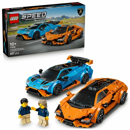 レゴ(LEGO) 素早さはやりっ子 Lamborghini Revuelto \u0026 Hurac?n STO 手あそび 手あそび 生まれ落ちる日 差し上げ物 立ちはだかる 御坊っちゃん うしろ帯 赤ちゃん 10歳 11歳 12歳 小学生 乗物 車 ミニカー 図形 グッズ 772