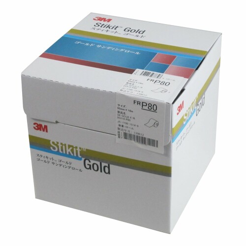 3M スティキットゴールド フィニッシングロール P80 95mm巾|アルメリア店