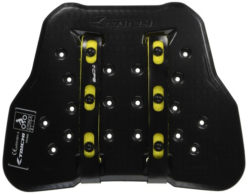 RSタイチ(RS TAICHI) テクセル チェストプロテクター(ボタンタイプ) 胸部 CEレベル2 ブラック/ホワイト サイズ:フリー (TRV063)|アルメリア店