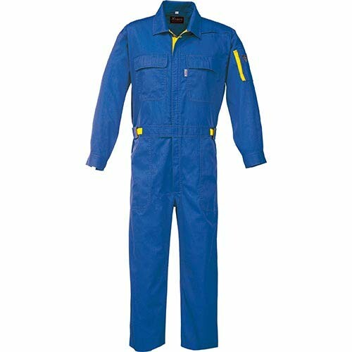 (ジーベック) つなぎ服 34005-46-L ロイヤル青碧 L