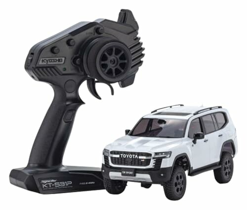 京商 MX-01 r/s トヨタ ランドクルーザー 300 GR ホワイトパール 電動ラジオコントロール 32538PW
