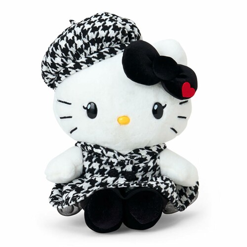 サンリオ(SANRIO) ぬいぐるみ（モノクロガーリーふたごコーデ） ハローキティ 対象年齢3才以上 148474