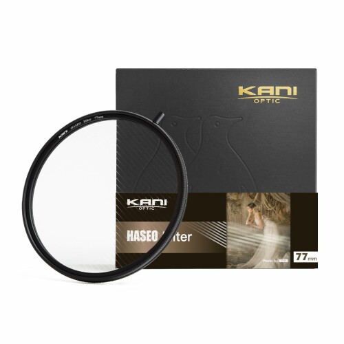 KANI 77mm 斜光フィルター HASEO Filter アナモルフィック調 光条色: 無着色 前枠回転式 特殊効果 光線状 フレア効果 811769|アルメリア店