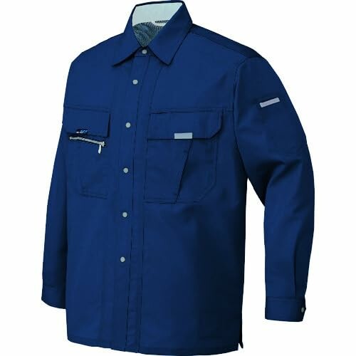 アイトス 長袖プルオーバー（男女兼用） 米国海軍 Ｓ AZ9035-008-S DIY・工具-シャツ-安全・保護用品