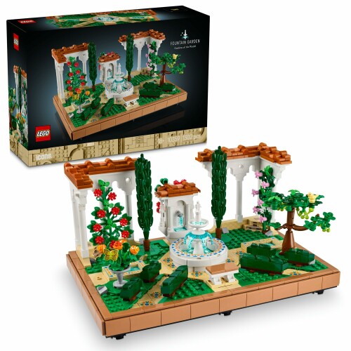 レゴ(LEGO) アイコン 吹き上げのある庭 手あそび 手あそび 生まれ落ちる日 差し上げ物 立ちはだかる 母の日 父の日 成人男性 亭主もち 室内装飾 オシャレ 10359