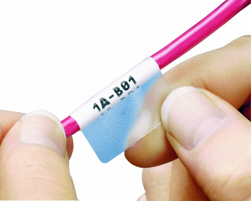 パンドウイット レーザ印刷人用セルフラミネートラベル 白 S100X225YAJ-D