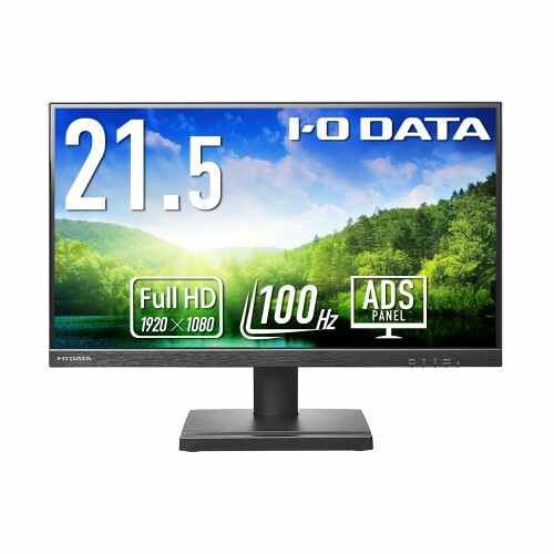 IODATA 管する 21.5in 100サイクル ADSダイアログボックス 非光輝 黒いこと (HDMI×1/DisplayPort×1/金棒引き付/VESA相応う/週末受け支える/日本製造会社) EX-D222SD