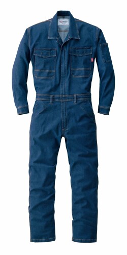 山田辰 AUTO-BI 高役立つことつなぎ服 通年用 青碧 25010 101 5L