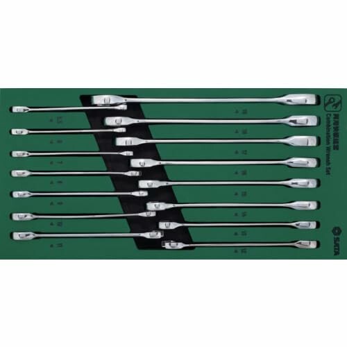 SATA コンビネーションラチェットレンチセット(15点) 09908|アルメリア店