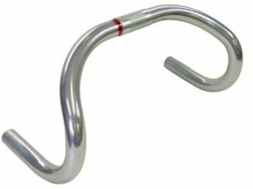 NITTO(日東) ドロップハンドル B125AA B125AA-39 [ファイ]25.4 390 シルバー｜アルメリア店