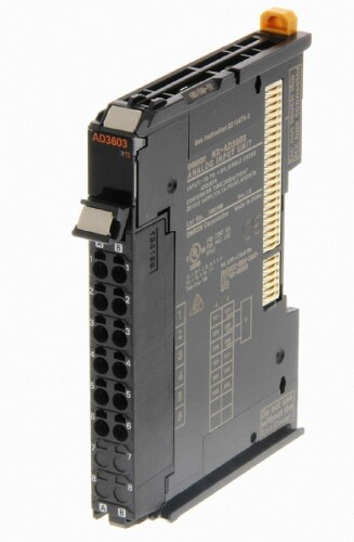 オムロン(OMRON) アナログ入力ユニット 電圧入力タイプ 4点入力 分解能1/8000 シングルエンド入力(正式製品型番:NX-AD3603)