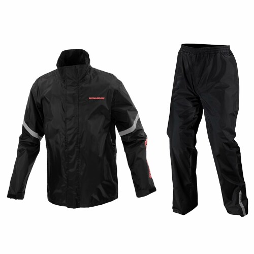 (コミネ) バイク用 レインウエア RK-5433 スタンダードレインウェア Black M｜アルメリア店