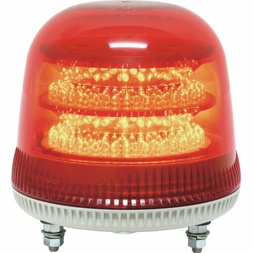NIKKEI(日惠製造所) ニコモア VL17R型 LED回転させる灯 170パリア犬 赤 VL17M024AR