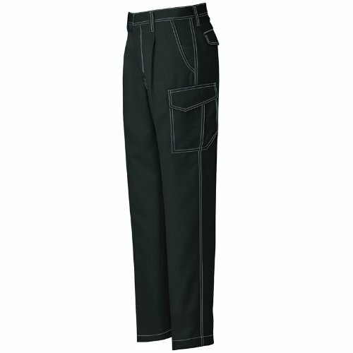 秋冬物 AITOZ アイトス カーゴパンツ(1タック)AZ-11404 010ブラック 110
