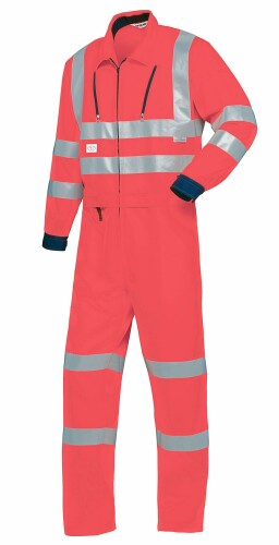 山田辰 AUTO-BI オール時期用 無条件反射型腰欠けら式つなぎ服 1-7630 RE 赤いこと M