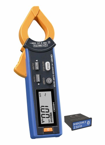 HIOKI (日置電機) ACリーククランプメータ コマーシャル4001-90 無線電話アダプターZ3210 仕掛ける品 Bluetoothメール交換 電流 西洋葱 手抜かり 価値付ける 遣り取り AC 0.6mA ～ 短絡 詮索