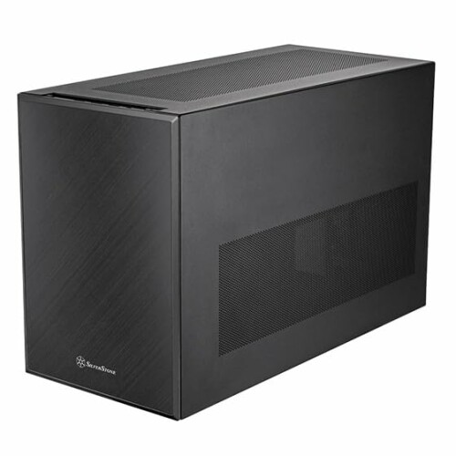 SilverStone パソコン容れもの SST-SG17B Micro-ATX Mini-ITX Mini-DTX 相応う 正六面体型