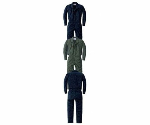 山田辰 AUTO-BI つなぎ服 オール季節用 ネイビーブルー 23040 001 M