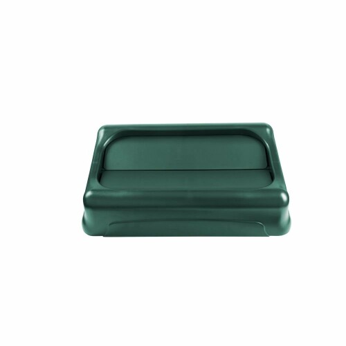 ラバーメイド(Rubbermaid) Vented Slim Jim 用スイングフタ 緑 1829400