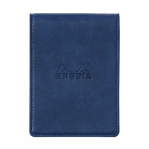 ロディア ミニ3穴 システム手帳 RHODIA オーガナイザー(11×8cm リング径11mm) PU 合皮 ヴィーヴ ブルー cf11ogz03-bl