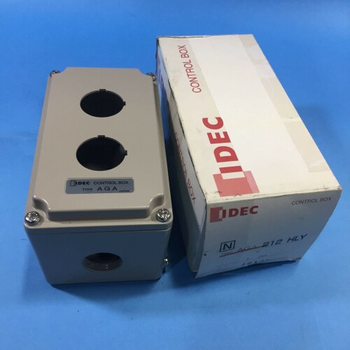 IDEC(アイデック) 2点用 IP65 [ファイ]30 AGA形 抑えつけるボックス席 穴あり こしきなし手合い AGA212HLY