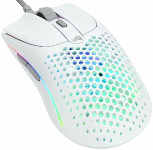 Glorious Model O 2 Wired White 超軽さ 49g RGB LED積み上げる 有線 ゲーミングマウス 白いこと GLO-MS-OV2-MW MS666